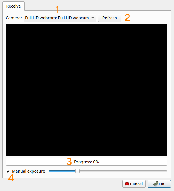 Scanning UI